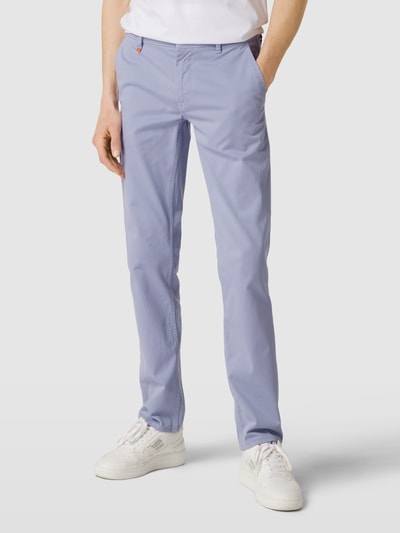 BOSS Orange Hose mit Label-Details Modell 'Schino' Purple 4