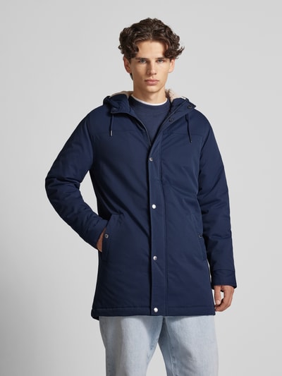 Only & Sons Jack met capuchon, model 'ALEXANDER' Donkerblauw - 4