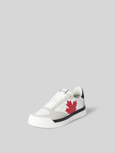 Dsquared2 Sneaker aus echtem Leder Weiss 2