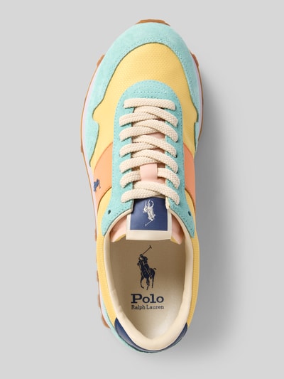 Polo Ralph Lauren Sneaker mit Label-Stitching Helltuerkis 3