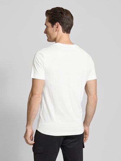 Antony Morato T-Shirt mit Motiv- und Label-Print Weiss 5