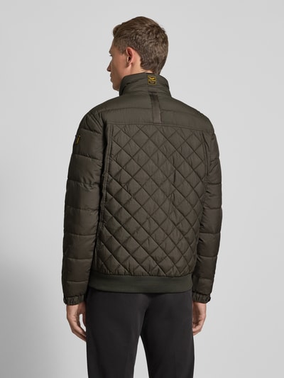 PME Legend Steppjacke mit Stehkragen Modell 'GLIDER' Schlamm 5