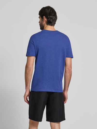 MCNEAL T-shirt met geribde ronde hals Marineblauw - 5