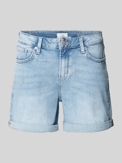 QS Korte jeans met steekzakken Lichtblauw - 2