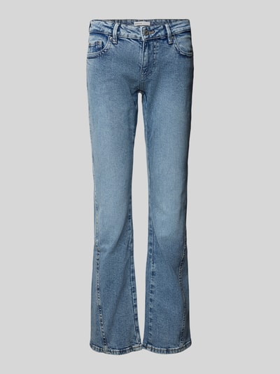 Gina Tricot Bootcut jeans in 5-pocketmodel Jeansblauw - 1