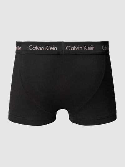 Calvin Klein Underwear Low Rise Trunks mit elastischem Logo-Bund im 3er-Pack Black 3