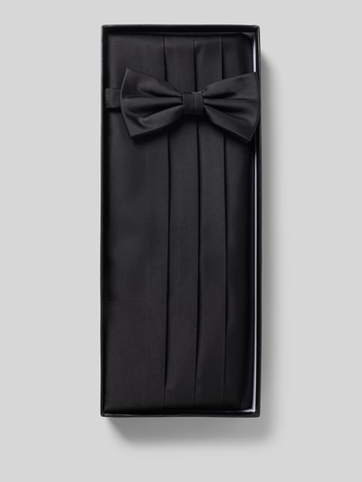 Willen Kummerbund mit Fliege Black 1