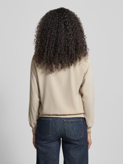 VERO MODA Regular Fit Bomberjacke mit College-Kragen Modell 'COCO' Sand 5