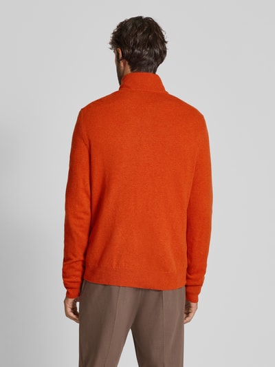 Polo Ralph Lauren Sweter z dzianiny z prążkowanymi wykończeniami Pomarańczowy 5