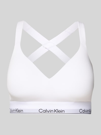Calvin Klein Underwear Bralette met gewatteerde cups, model 'Lift' Wit - 1