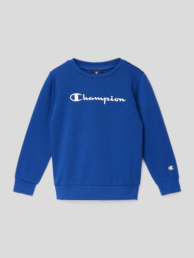 CHAMPION Sweatshirt in melierter Optik Royal 1