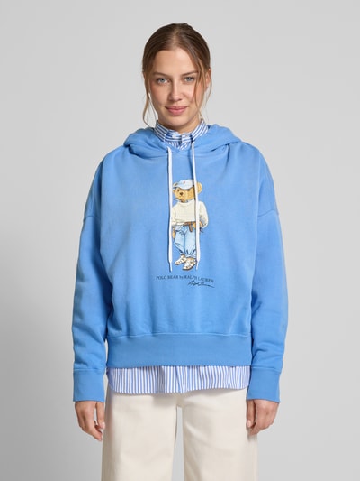 Polo Ralph Lauren Relaxed Fit Hoodie mit Polo Bear Print Royal 4
