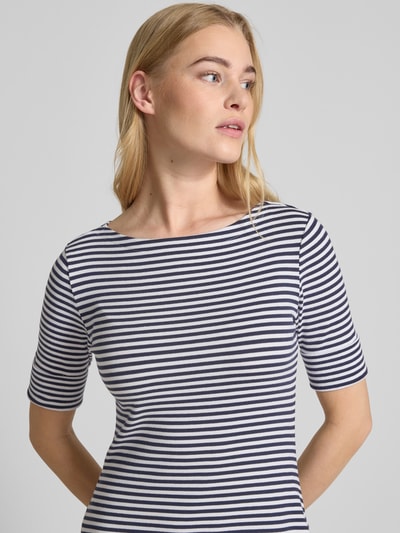 Christian Berg Woman Midikleid mit 1/2-Arm Blau 3