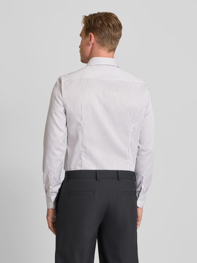 BOSS Slim fit zakelijk overhemd van puur katoen, model 'HANK' Zand - 5