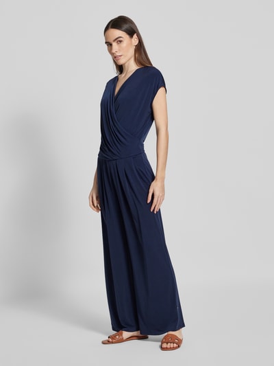 ROBE LÉGÈRE Jumpsuit in Wickel-Optik Marine 1