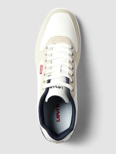 Levi’s® Acc. Sneakers met labeldetail, model 'REECE' Wit - 4