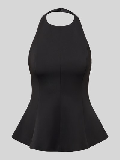 Mango Neckholder-Blusentop Modell 'XCAMILO' Black 2