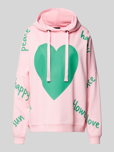 miss goodlife Hoodie mit überschnittenen Schultern Rosa 2