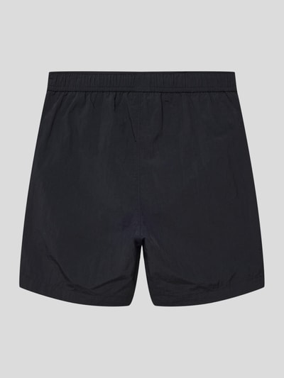CHAMPION Badehose mit Label-Print Schwarz 3