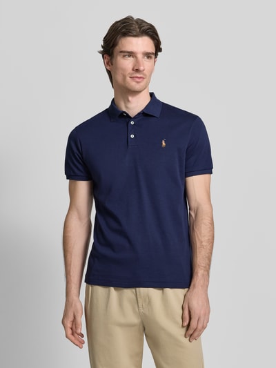 Polo Ralph Lauren Poloshirt met labelstitching Marineblauw - 4