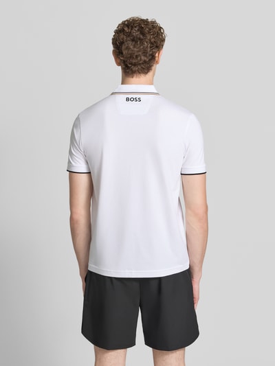 BOSS Green Koszulka polo o kroju regular fit z mieszanka bawełny model 'PADDY PRO' Złamany biały 5