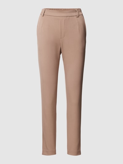 Vila Stoffen broek met Franse steekzakken, model 'VARONE' Taupe - 2