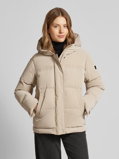 Peuterey Daunenjacke mit Stehkragen Modell 'ANISH' Beige 4