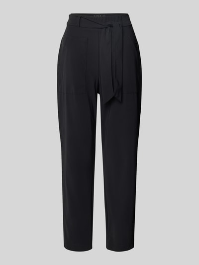 Raffaello Rossi Spodnie materiałowe o kroju regular fit o skróconym kroju model ‘IRA’ Czarny 2