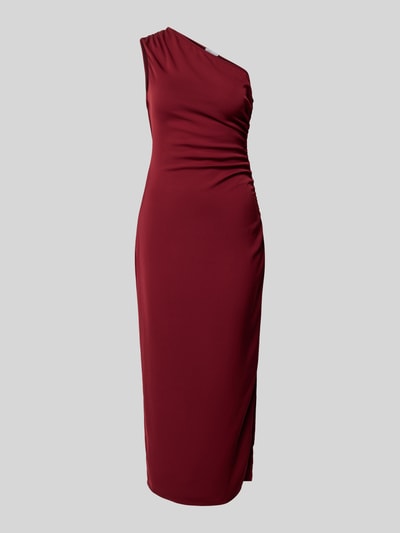Jake*s Cocktail Cocktailkleid mit One-Shoulder-Träger Bordeaux 2