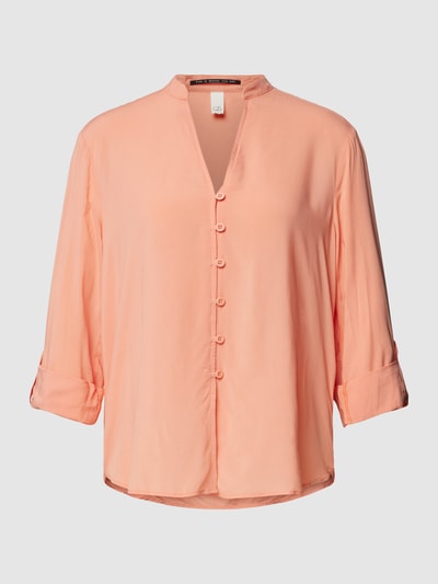 QS Blouse met 3/4-mouwen Zalm - 2