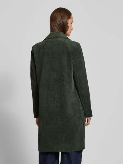 Only Regular Fit Cordmantel mit Reverskragen Modell 'ASTRID' Oliv 5