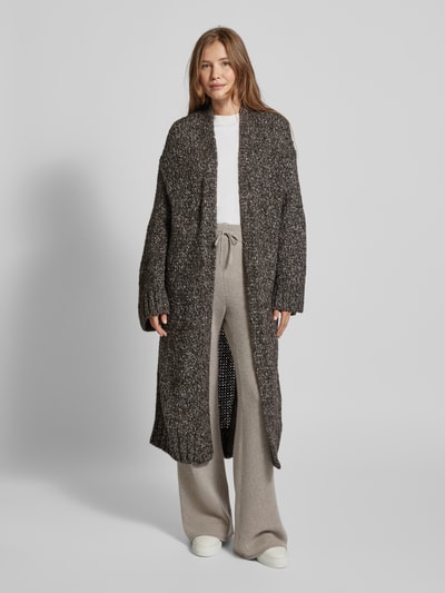 Marc O'Polo Loose Fit Cardigan mit Melange-Muster Anthrazit 4