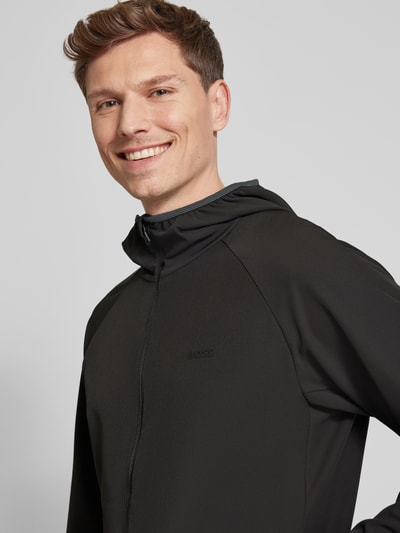 BOSS Green Jacke mit Label-Print Modell 'Commuter' Black 3