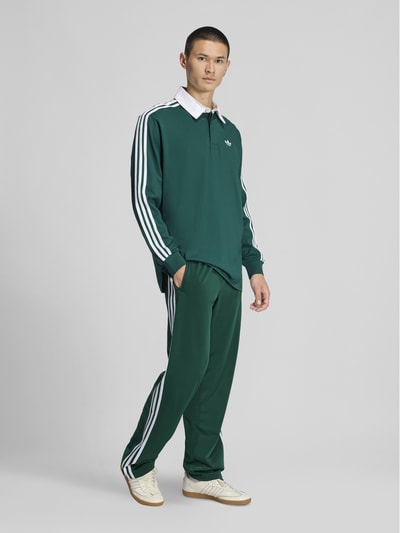 adidas Originals Regular Fit Sweathose mit Logo-Stitching  Dunkelgruen 1