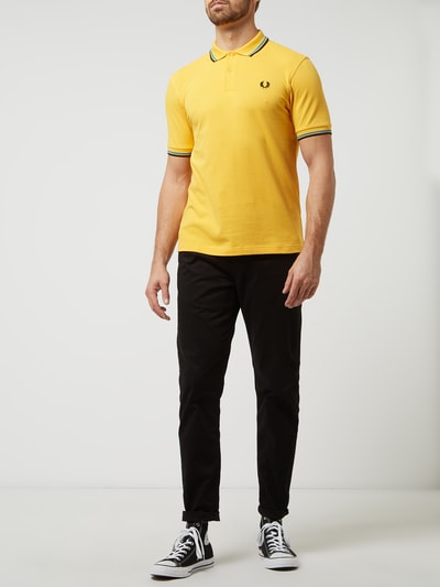 Fred Perry Katoenen poloshirt  Geel - 1