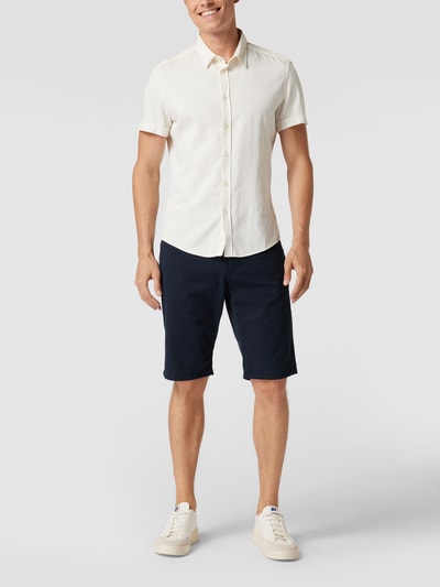 Tom Tailor Bermudas mit Allover-Muster Marine 1