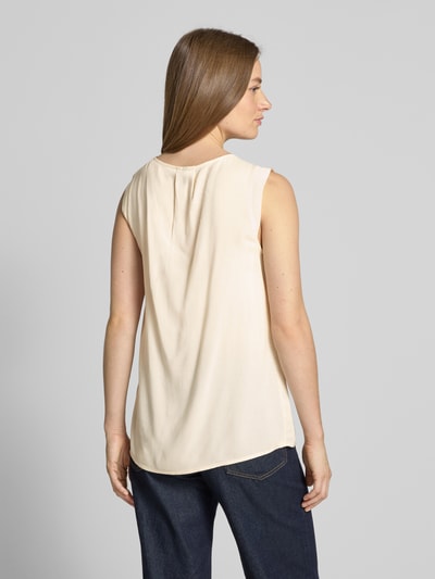 Soyaconcept Tanktop mit Raffungen Modell 'RADIA' Beige 5
