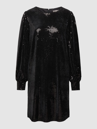 Jake*s Collection Minikleid mit Paillettenbesatz Schwarz 2
