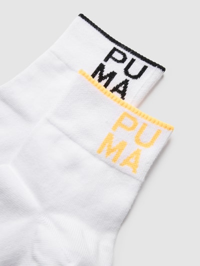 Puma Socken im 2er-Pack Modell 'PLACED LOGO SHORT SOCK 2P' Weiss 2