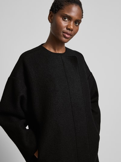 Lanius Wolljacke mit Rundhalsausschnitt Black 3