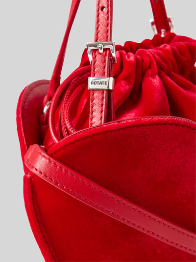 ROTATE Henkeltasche mit Herzform Modell 'D-TASCHE' Mittelbraun 2