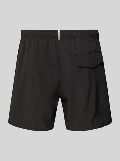 BOSS Regular Fit Badeshorts mit Logo-Detail Black 3
