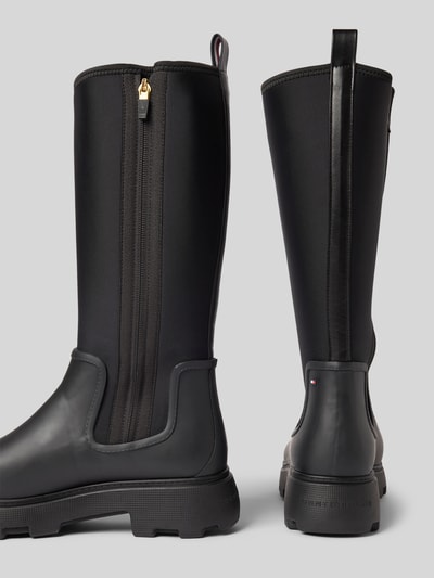 Tommy Hilfiger Kalosze ze scubą Czarny 2