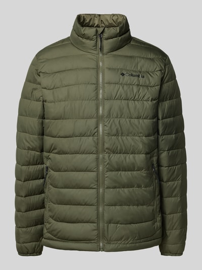 COLUMBIA Steppjacke mit Label-Print Oliv 2