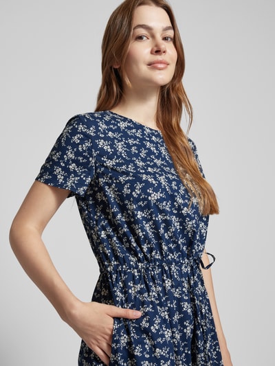 Polo Ralph Lauren Midi-jurk met volants Donkerblauw - 3