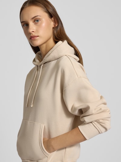 Only Regular fit hoodie met katoen, model 'BEST' Ecru - 3