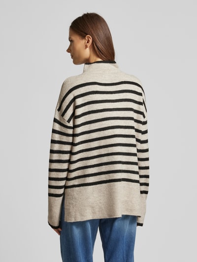 QS Strickpullover mit Turtleneck Beige 5