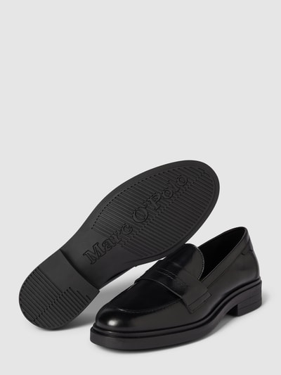 Marc O'Polo Penny-Loafer im unifarbenen Design Modell 'Paula' Black 4