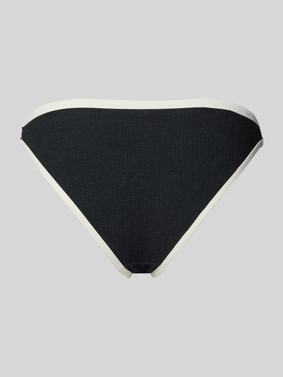 Jake*s Casual Bikini-Hose mit Strukturmuster Black 3