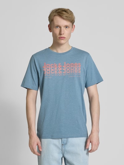Jack & Jones Regular Fit T-Shirt mit Rundhalsausschnitt Ocean 4